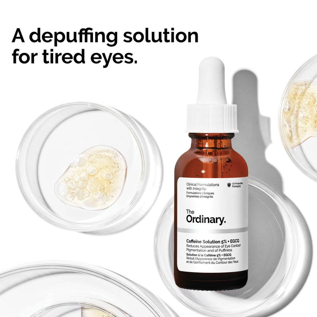 The Ordinary. Caffeine 5% + EGCG Depuffing Eye Serum