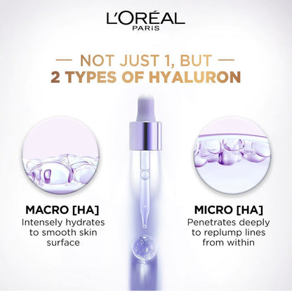 L'ORÉAL PARIS Hyaluron Expert Moisturiser and Anti-Aging Plumping Serum with Hyaluronic Acid