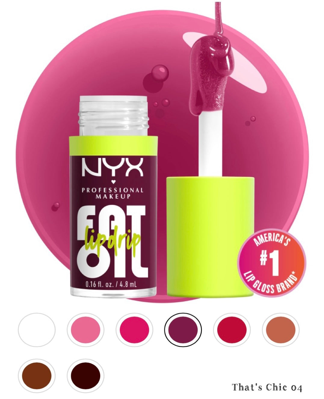 NYX PROFESSIONAL MAKEUP- Fat Oil Lip Drip