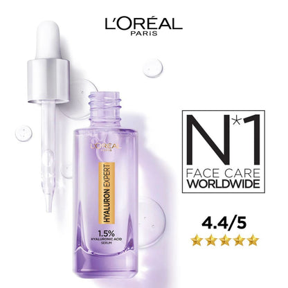 L'ORÉAL PARIS Hyaluron Expert Moisturiser and Anti-Aging Plumping Serum with Hyaluronic Acid