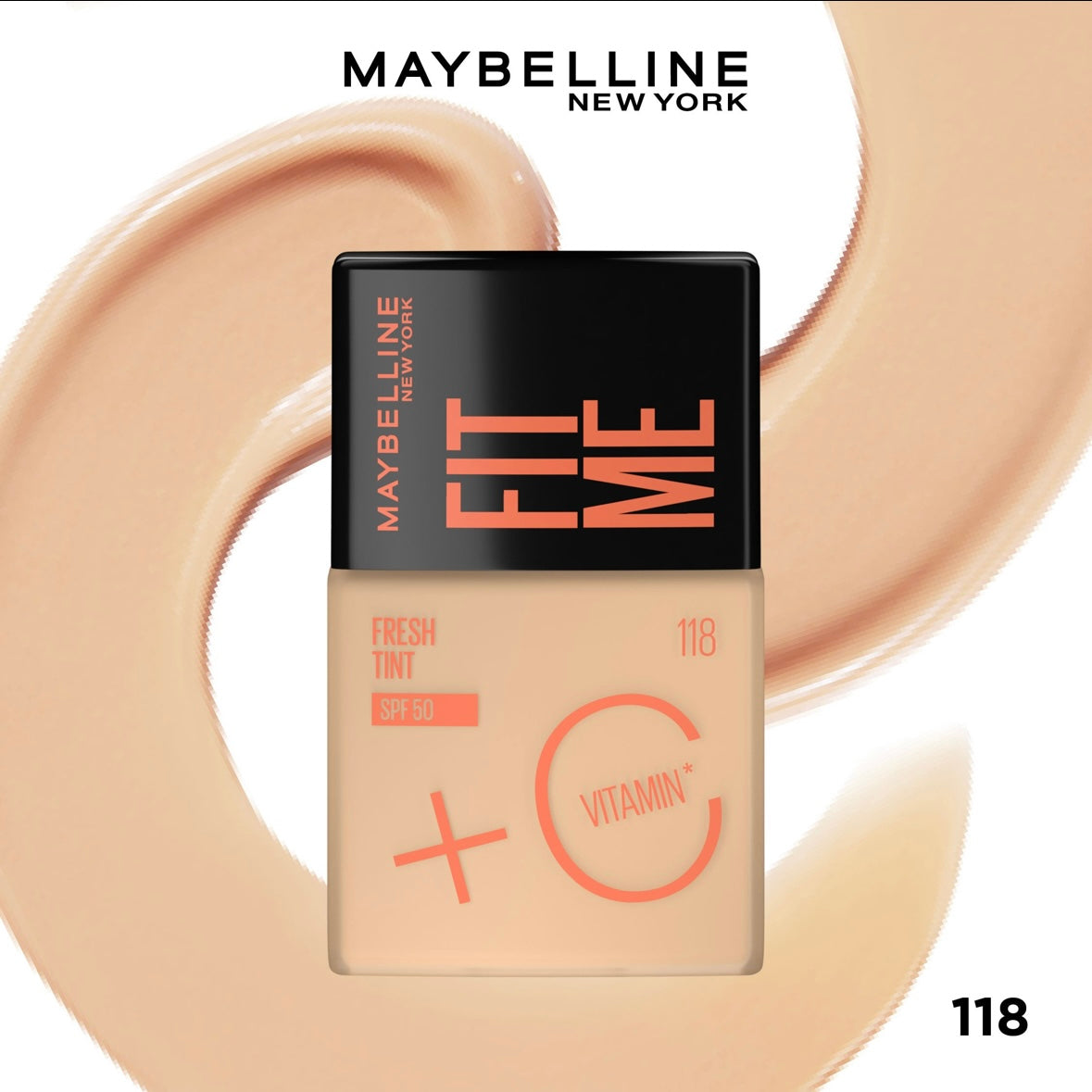 Maybelline Fit Me Fresh Tint SPF50 + Vitamin C