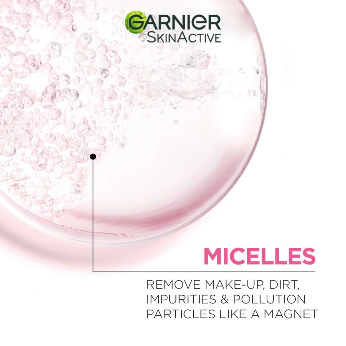 Garnier Micellar Water Facial Cleanser and Makeup Remover