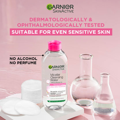 Garnier Micellar Water Facial Cleanser and Makeup Remover