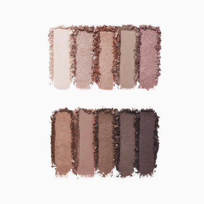 ELF Cosmetics- Perfect 10 Eyeshadow Palette- NUDE ROSE GOLD